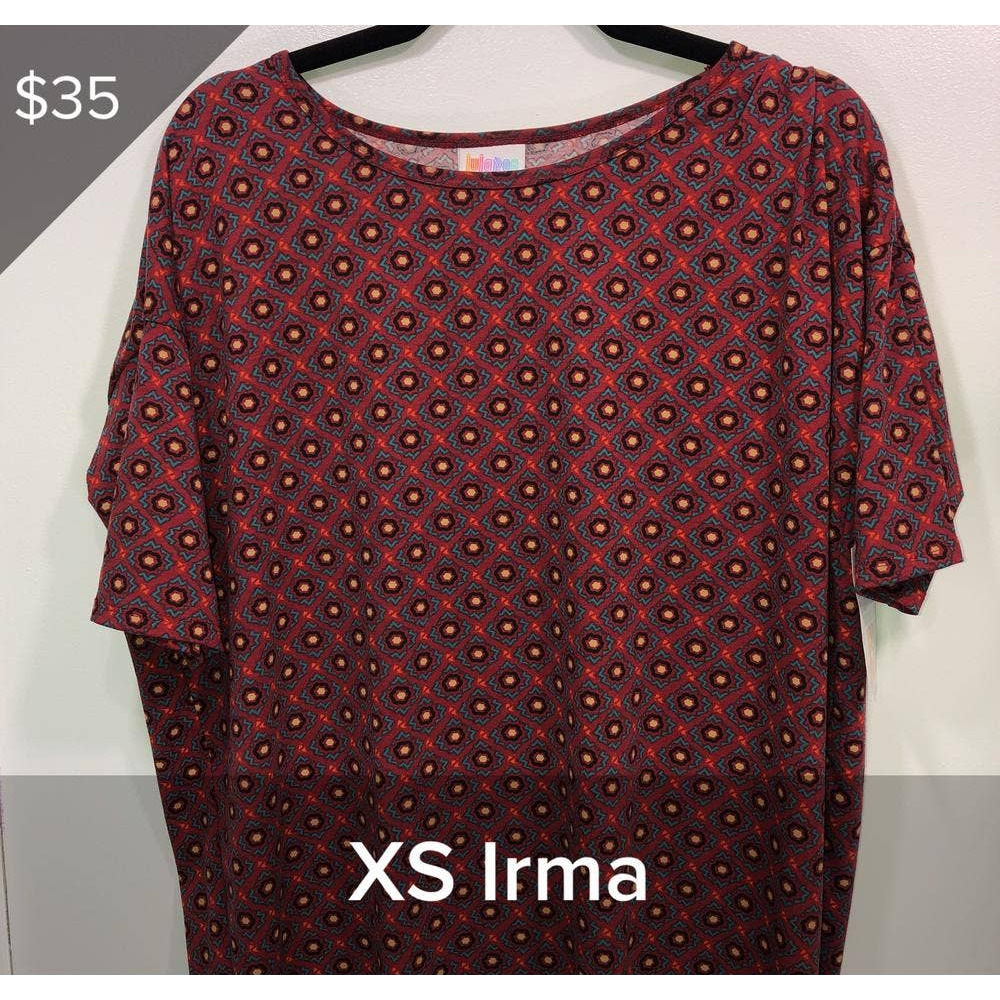 LuLaRoe Irma, XS, NWT